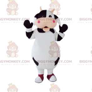 Plně přizpůsobitelný kostým černé a bílé krávy – Biggymonkey.com