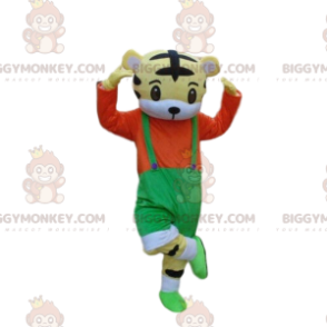 Costume de mascotte BIGGYMONKEY™ de petit tigre avec une