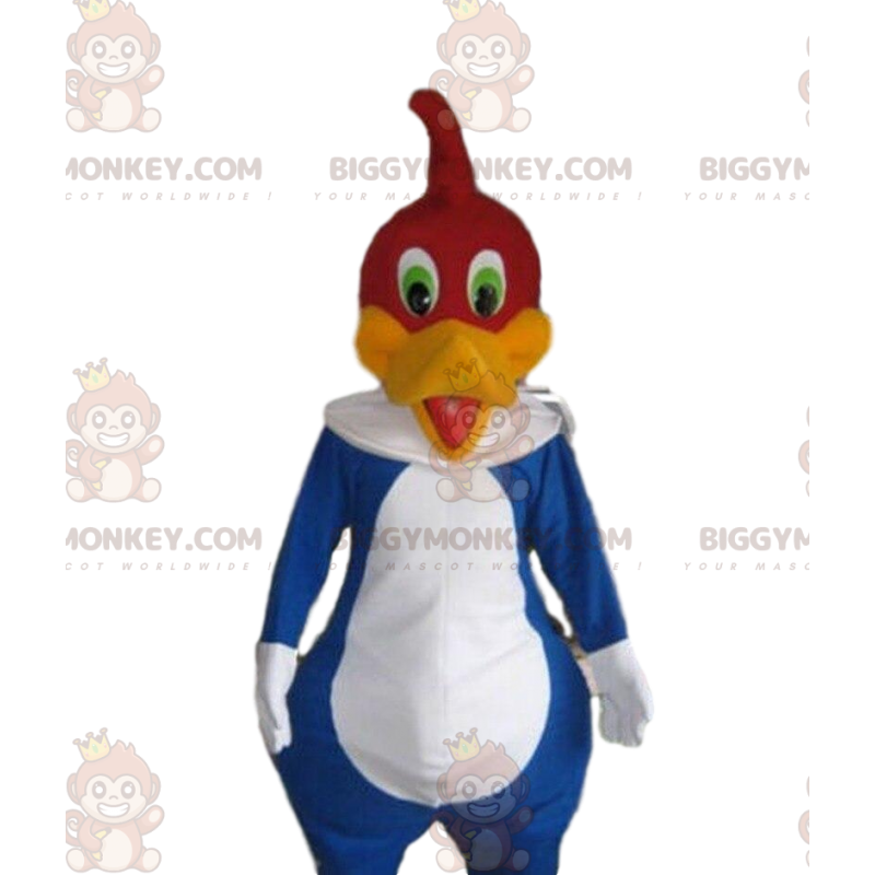 BIGGYMONKEY™ maskotdräkt av Woody Woodpecker, den berömda