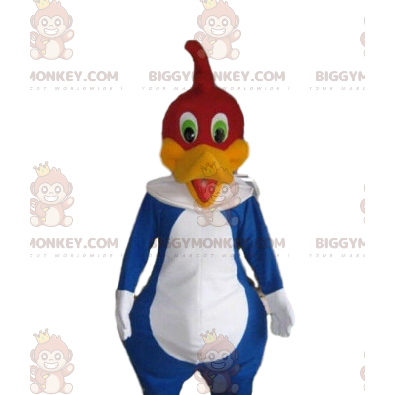 BIGGYMONKEY™ Maskottchenkostüm von Woody Woodpecker, dem