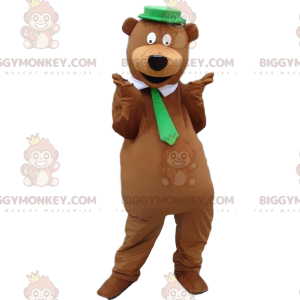 Costume de mascotte BIGGYMONKEY™ de Yogi, le ours de dessin