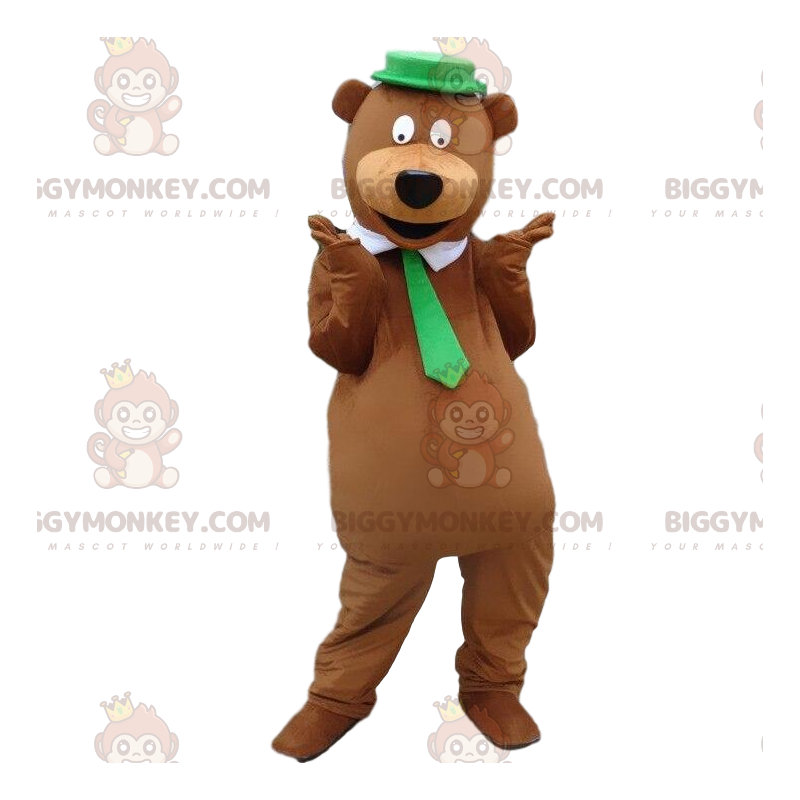 Yogi's BIGGYMONKEY™ mascot costume, the famous cartoon bear