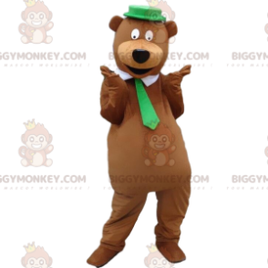 Il costume della mascotte BIGGYMONKEY™ di Yogi, il famoso