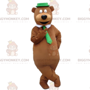 Il costume della mascotte BIGGYMONKEY™ di Yogi, il famoso