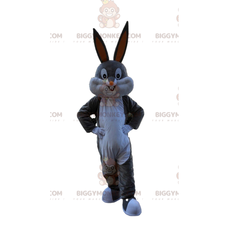 Costume de mascotte BIGGYMONKEY™ de Bugs Bunny, le lapin des