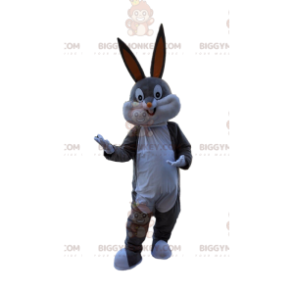 BIGGYMONKEY™ mascottekostuum van Bugs Bunny, het beroemde Loony