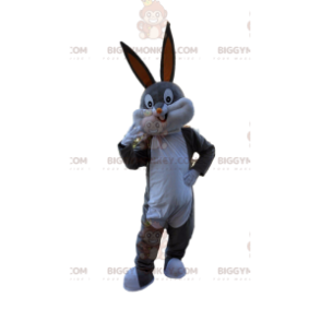 BIGGYMONKEY™ costume mascotte di Bugs Bunny, il famoso