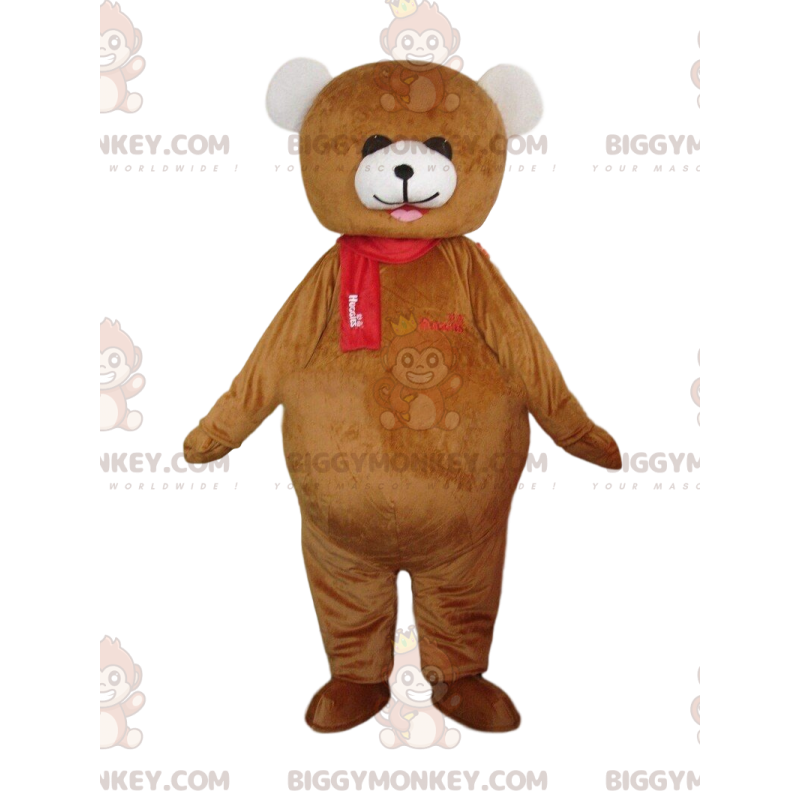 Kostým velkého hnědobílého medvěda, kostým medvídka –