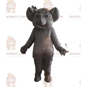 Disfraz de elefante gris completamente desnudo y personalizable