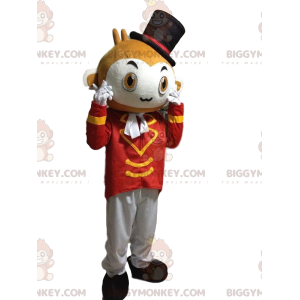 Costume de mascotte BIGGYMONKEY™ de singe de cirque avec un