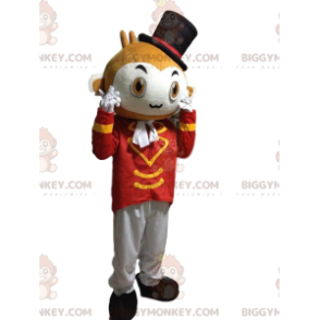 Costume da mascotte Circus Monkey BIGGYMONKEY™ con cappello e