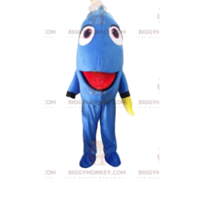 Disfraz de mascota BIGGYMONKEY™ de Dory, el famoso pez cirujano
