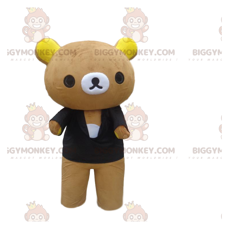 BIGGYMONKEY™ großes Plüsch-Teddybär-Maskottchen-Kostüm mit