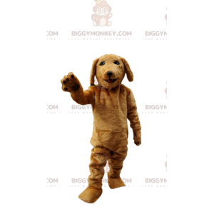 Zeer realistische bruine hond BIGGYMONKEY™ mascottekostuum