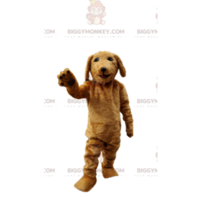 Zeer realistische bruine hond BIGGYMONKEY™ mascottekostuum