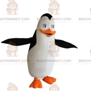 White, black and orange penguin costume, penguin costume –