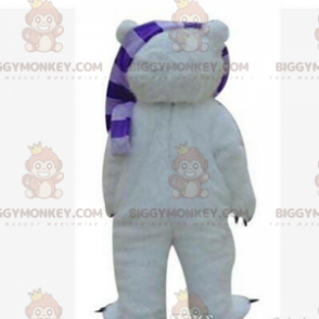 BIGGYMONKEY™ costume da mascotte orso polare, orso grizzly
