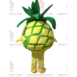 Kostým maskota BIGGYMONKEY™ žlutý a zelený ananas, kostým