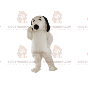 Kostým maskota BIGGYMONKEY™ Snoopyho, slavného kresleného psa –