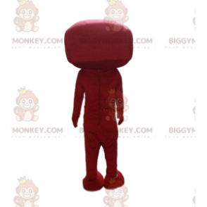 Costume de mascotte BIGGYMONKEY™ de bouche pleine de dents