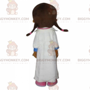 Costume de mascotte BIGGYMONKEY™ d'infirmière avec une blouse