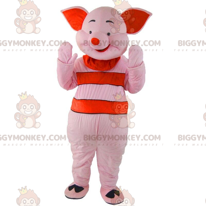 Disfraz de mascota BIGGYMONKEY™ de Piglet, el famoso cerdito