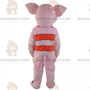 Traje de mascote BIGGYMONKEY™ de Piglet, o famoso porco rosa em