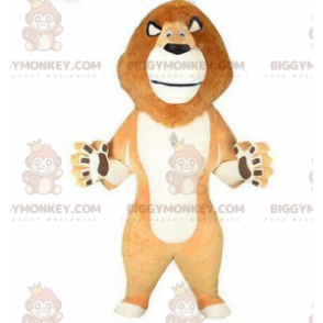 Costume de mascotte BIGGYMONKEY™ gonflable d'Alex, le lion du
