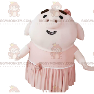 Costume de mascotte BIGGYMONKEY™ de cochon gonflable géant