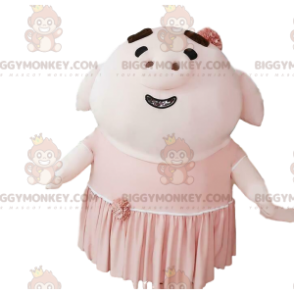 Costume de mascotte BIGGYMONKEY™ de cochon gonflable géant