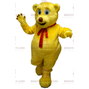 Στολή μασκότ κίτρινης αρκούδας BIGGYMONKEY™ - Biggymonkey.com