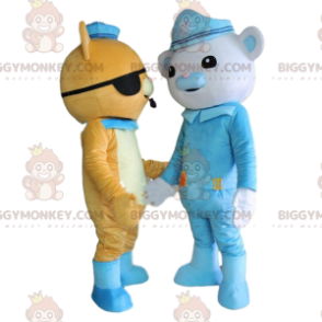 Duo de mascottes BIGGYMONKEY™ de Barnacles et Kwazii