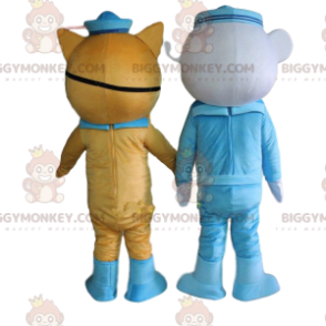 BIGGYMONKEY™s mascot of Barnacles and Kwazii, cartoon