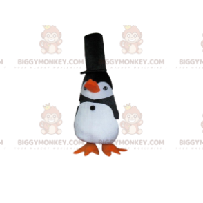 Costume mascotte BIGGYMONKEY™ da pinguino bianco e nero con