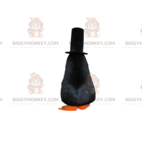 Black and White Penguin BIGGYMONKEY™ Mascot Costume with Big