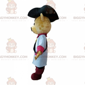 Costume da mascotte Teddy BIGGYMONKEY™ vestito con abito da