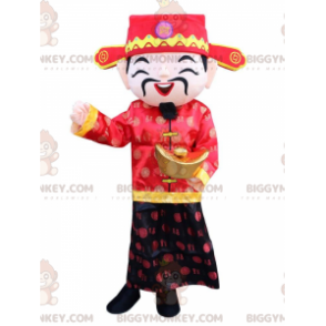 Asiatisk mand kostume, gud for fortune kostume - Biggymonkey.com