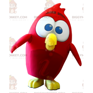 BIGGYMONKEY™ Red Bird Mascot-dräkt från videospelet Angry Birds