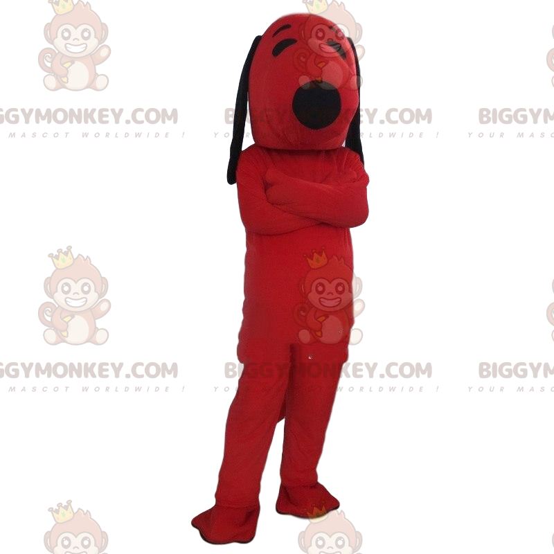 Costume de mascotte BIGGYMONKEY™ de Snoopy, le chien de BD