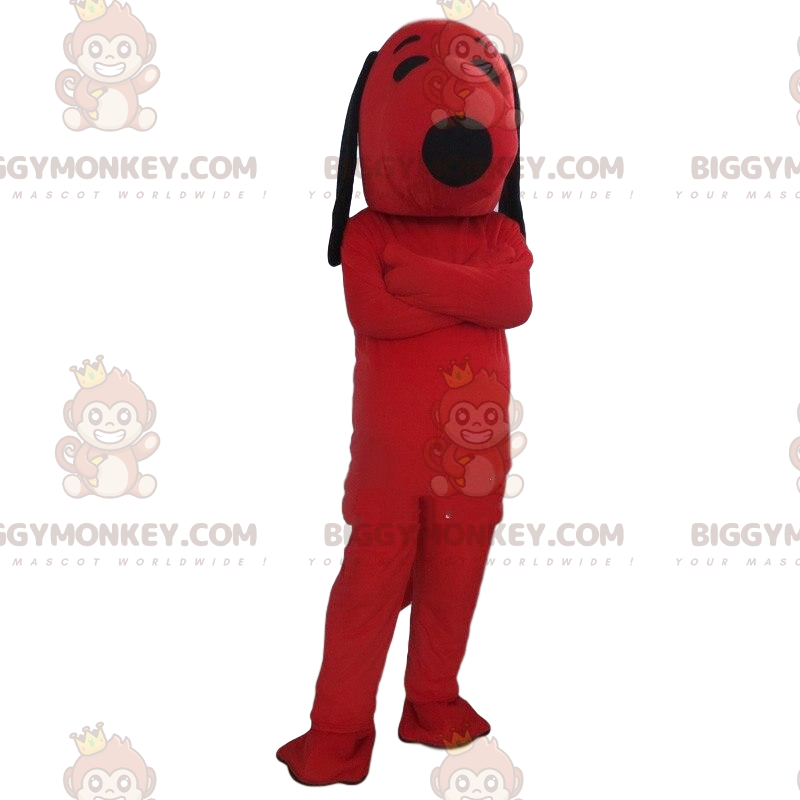 Fato de mascote BIGGYMONKEY™ de Snoopy, o famoso cão de banda