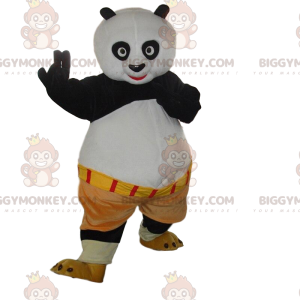 Kostym av Po Ping, den berömda pandan i Kung fu panda -
