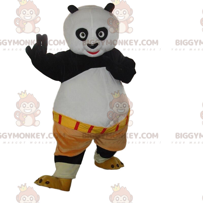 Kostuum van Po Ping, de beroemde panda in Kung fu panda -