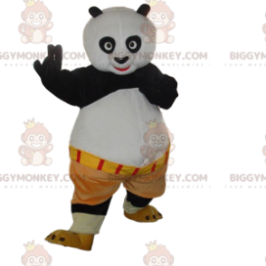 Costume of Po Ping, the famous panda in Kung fu panda –