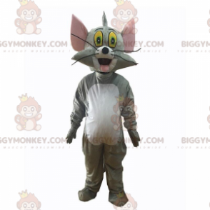 BIGGYMONKEY™ mascot costume of Tom, the famous gray cat from