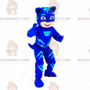 BIGGYMONKEY™ mascot costume boy dressed as a cat, Catwoman