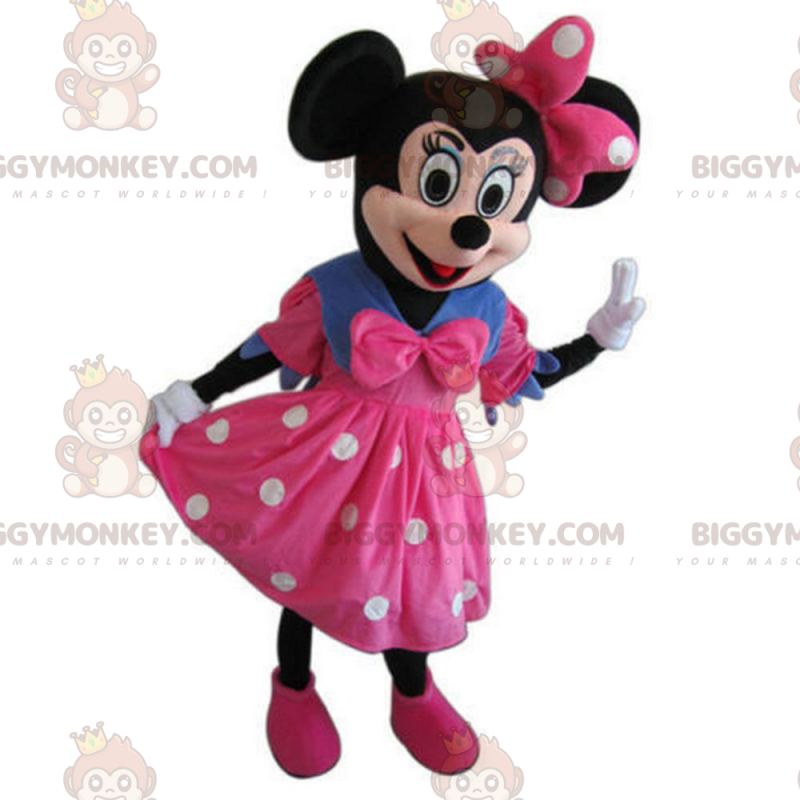 BIGGYMONKEY™ maskotkostume af Minnie, berømt mus og ven af