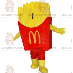 Fato de mascote BIGGYMONKEY™ de batatas fritas do Mc Donald