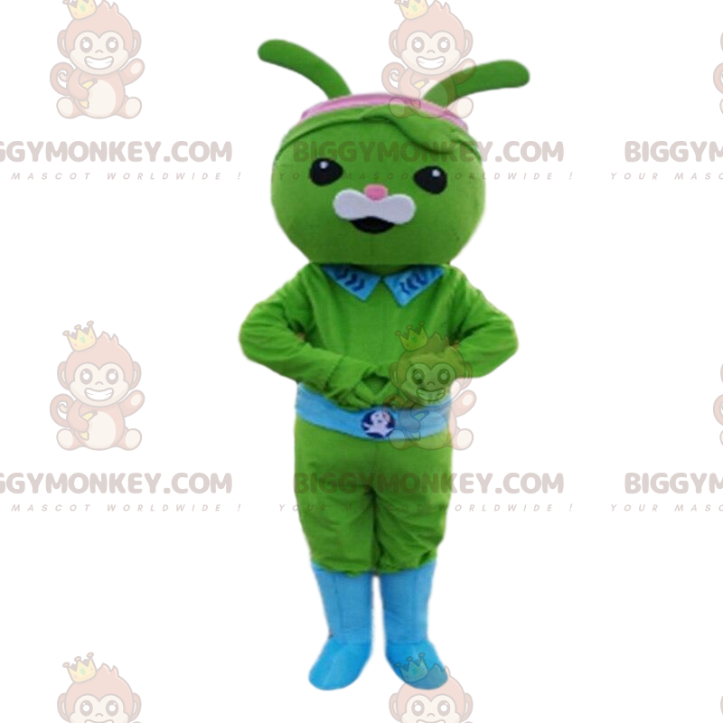 Costume de mascotte BIGGYMONKEY™ de lapin. Lapin Taille L (175-180 CM)