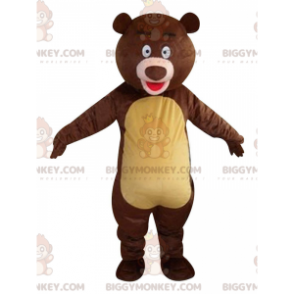 Traje de mascote BIGGYMONKEY™ de Baloo, o famoso urso de O