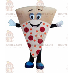 Trancio di pizza gigante Costume mascotte BIGGYMONKEY™, costume